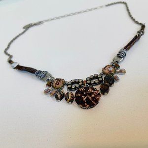 Ayala Bar Beaded Boho Artisan Necklace